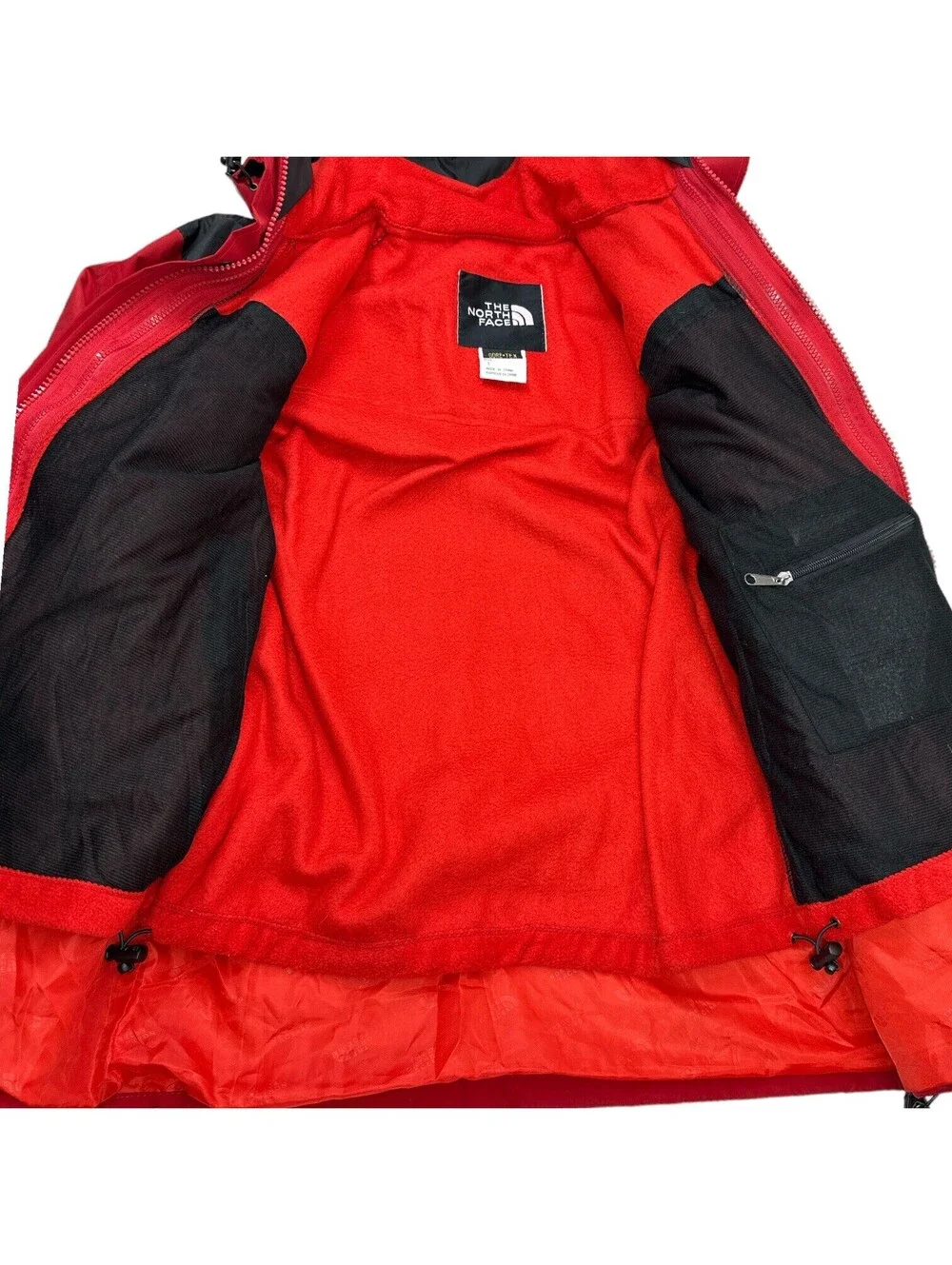 Vtg The North Face 1990  GTX GORETEX 2 In 1 Comes/W WindstopperFleece (S)